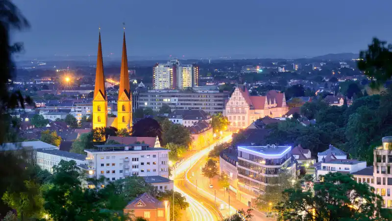 IPS IT-Schulungen - IT Consulting in Bielefeld 2 Bielefeld Blick auf die Stadt klein